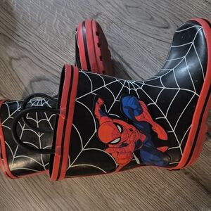 Spider-Man Kids Costume Boots - Black and Red